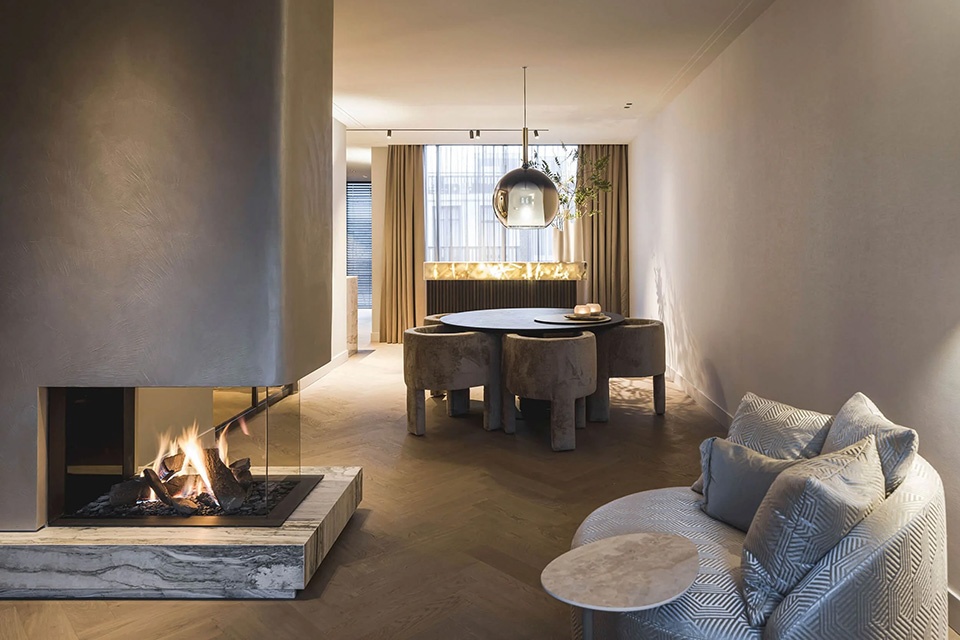 project Oud Zuid woonkamer